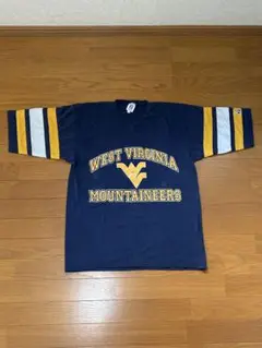 WEST VIRGINIA MOUNTAINEERS シャツ ネイビー Lサイズ