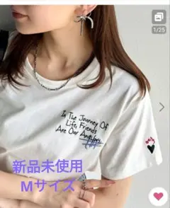 映える刺繍入りカジュアルTシャツ