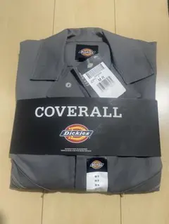 新品　Dickies つなぎ　Mサイズ　長袖　グレイ
