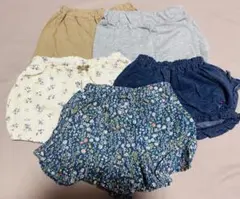 ベビーショートパンツ5点セット