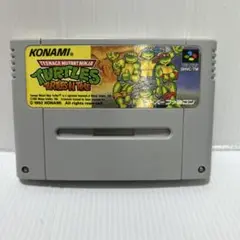 スーパーファミコン　ミュータントニンジャタートルズ　動作未確認