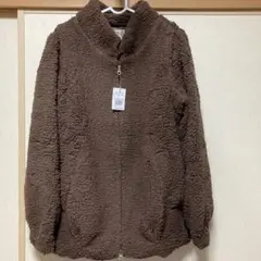 《送料込》●2WAYボロアJK・Lブラウン●未使用品