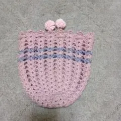 かぎ針編み 丸巾着