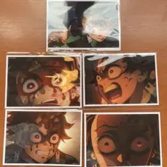 鬼滅の刃 マチアソビカフェ　第一期　場面写ブロマイドくじ　その壱