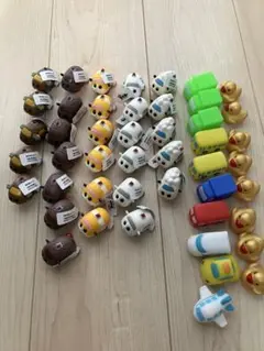 PUI PUI モルカー　インテリアミニフィギュア　笛付ソフビフィギュア