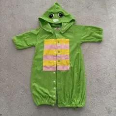ロンパース グリーン 50-80 ガチャピン
