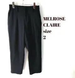 メルローズクレール　MELROSECLAIRE✨ウエストゴム　サイドポケット