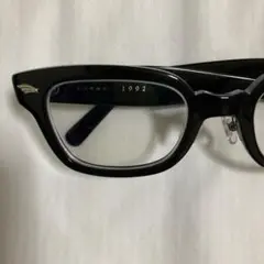 白山眼鏡店 DECO 1992 ウェリントン 黒縁