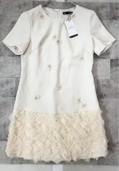 新品未使用＊ANEWSTA＊花モチーフワンピース＊S