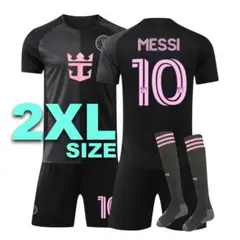 2XLサイズ インテル・マイアミ ホーム メッシ サッカーユニフォーム 新品