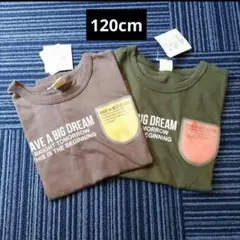 半袖Tシャツ　2枚セット　120センチ