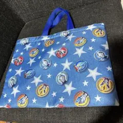 ウルトラマン　星柄　キャラクター手提げ袋　小学生　男の子　新品未使用