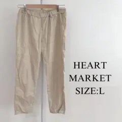 【美品】 HEART MARKET レディース カジュアルパンツ チノパン ゴム