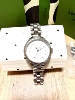 ケイトスペード　シルバー　腕時計　美品