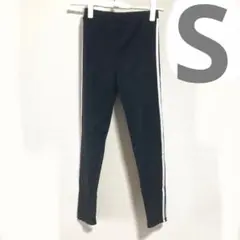【美品】ラインパンツレギンススパッツMサイズ