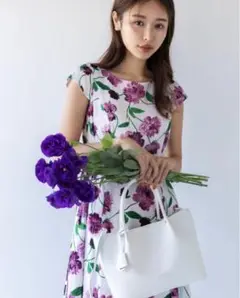 【TOCCA】花柄ワンピース 00サイズ