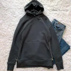 新品タグ付きJohnElliottサイドジップパーカーRonHerman取り扱い