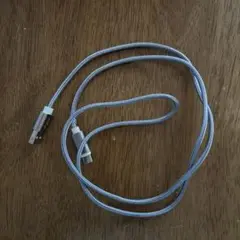 USB-AとUSB-Cケーブル シルバー 1