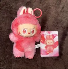 【正規品】Labubu big into energy LOVE 赤色 開封済