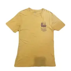 Levi's リーバイス World Music tシャツ マスタード　Sサイズ