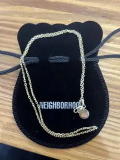 NEIGHBORHOOD ネイバーフッド GOLD PLAIN NECKLACE