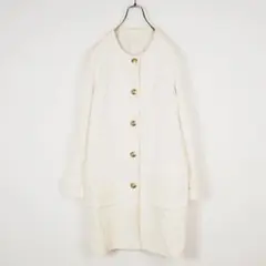 【U735】allureville ノーカラーコート
