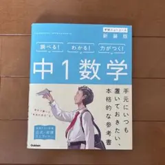 中1数学 新装版 書き込み マーカー なし