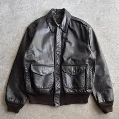 AVREX アヴィレックス【40】A-2 フライトジャケット レザージャケット