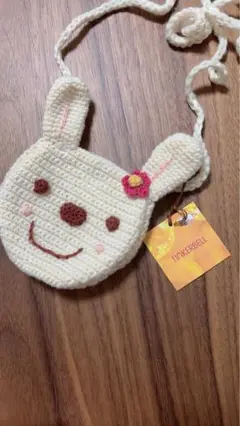 うさぎ顔ポシェット【新品未使用】