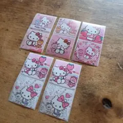 ハローキティ 正方形シール 10枚セット
