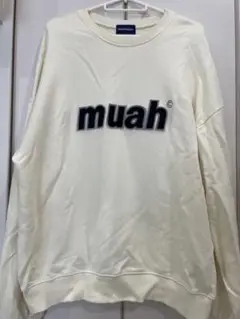 muah muahロゴ入りスウェット