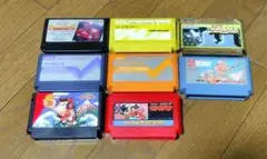 ファミコンソフトセット 多彩なゲーム8本（動作確認してません）