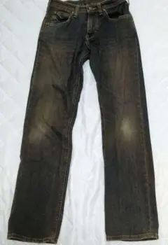 Wrangler ストレートデニム ダークデニム 27 ラングラー W04933