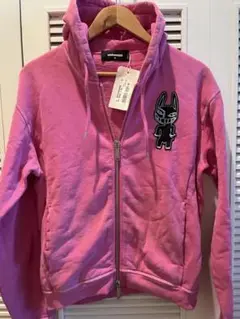 未使用 タグ付き Dsquared2 パーカー ピンク Mサイズ