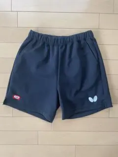 butterfly バタフライ 卓球ユニフォーム ゲームパンツ　Mサイズ 黒