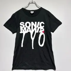 ソニックマニア　ブラック Tシャツ\新品未使用/綿100%サイズsmall