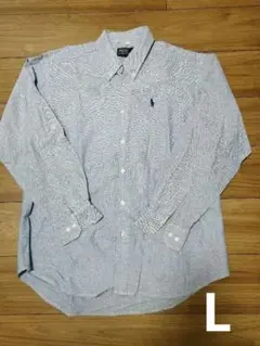 Polo by Polo Ground コットンシャツ L