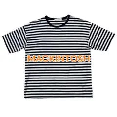 【美品】マッキントッシュ ネイビー ボーダー Tシャツ M
