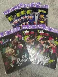 スプラトゥーン クリアファイル 非売品 サントリー 7枚セット