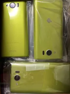 AQUOS PHONE SHL24イエローグリーン 本体 新品同様!!