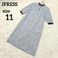 ジェイプレス JPRESS 花柄 ロングワンピース 11号 L