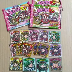 LOTTE ももクロマン コラボシール 15枚セット