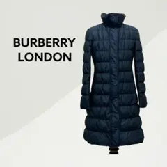BURBERRY バーバリー 裏地チェック柄 スタンドカラー ダウンコート
