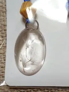 880【たんぽぽ綿毛】 キーホルダー ストラップ チャーム ハンドメイド