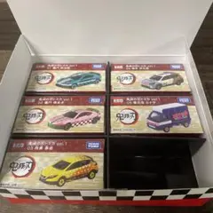 【未使用未開封】鬼滅の刃 トミカ vol.1 5台セット 廃盤