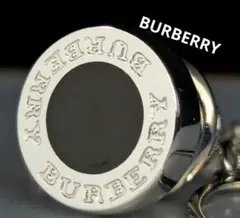 BURBERRY　タイタック　ピンバッチ　コイン　オニキス