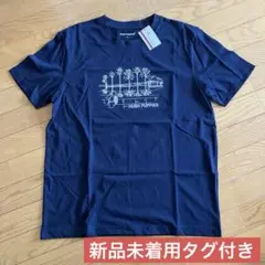 Hush Puppies ネイビー Tシャツ L