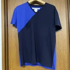 イール【EEL】　Tシャツ　Skyline V2 ネイビー&ブルー　美品