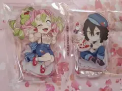鬼滅の刃　ufotable cafe ストロベリーフェスティバル　蜜璃　伊黒