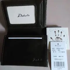 Dakota ダークグリーン パスケース 0031521